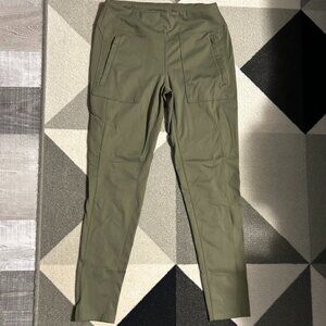 Ridgecut Toughwear Olive Work Pants/Leggings Pull-on Stretch Utility Women's S